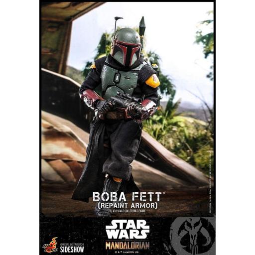 Figura Star Wars Tha Mandalorian Boba Fett Hot Toys 30 cm [5]