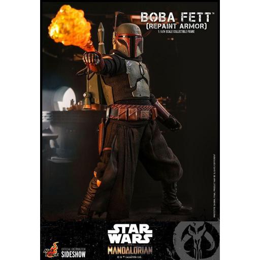 Figura Star Wars Tha Mandalorian Boba Fett Hot Toys 30 cm [6]