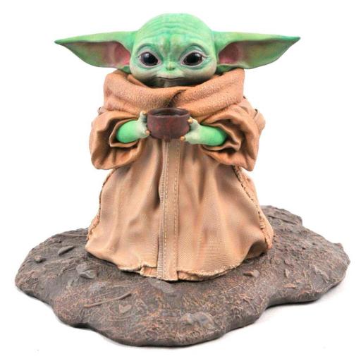 Figura Star Wars The Mandalorian Grogu Soup Premier Collection Diamond 17 cm [6]