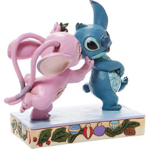 Figura Stitch & Angel Muérdago Disney Enesco 15 cm [2]