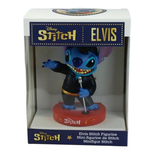 Figura Stitch Elvis Traje Negro Disney Enesco 12 cm [1]