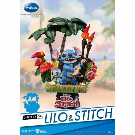 Figura Stitch Guitar Disney D-Stage 15 cm