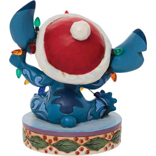 Figura Stitch Luces de Navidad Disney Enesco 12 cm [3]