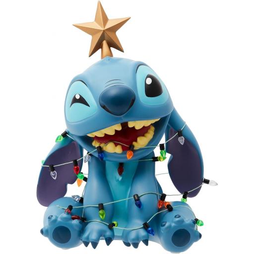 Figura Stitch Luces de Navidad Showcase Disney Enesco 19 cm [0]