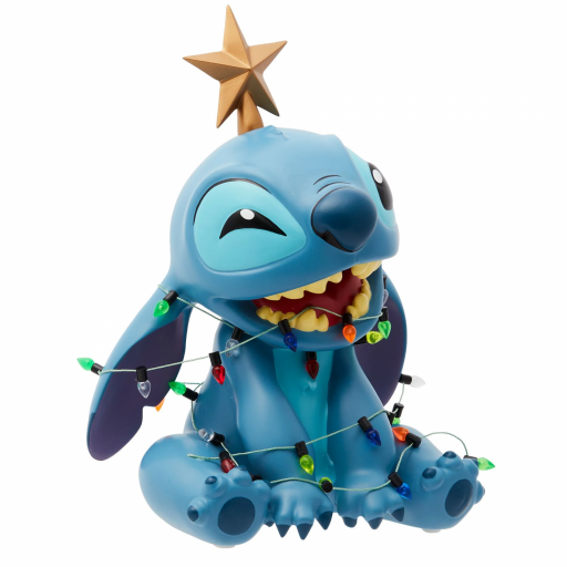 Figura Stitch luces Navidad Disney Enesco 19 cm [2]