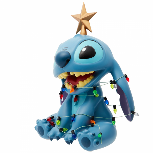 Figura Stitch luces Navidad Disney Enesco 19 cm [1]