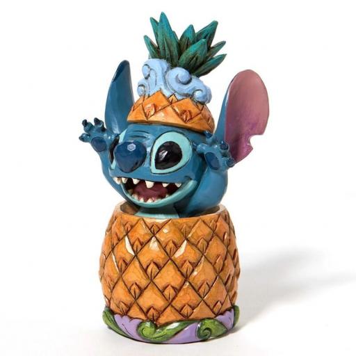 Figura Stitch piña Disney Enesco 14 cm