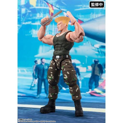 Figura Street Fighter Guile S.H. Figuarts 16 cm