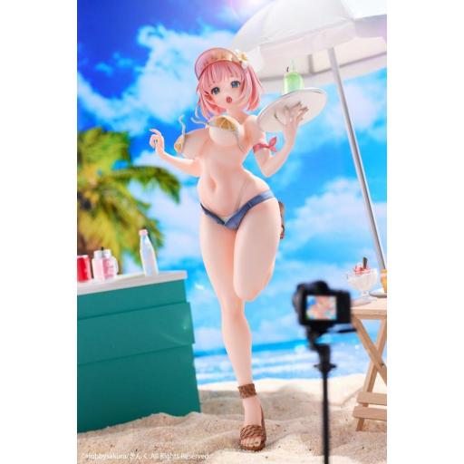 Figura Summer Waiter illustration by Kink Limited Edition 25 cm