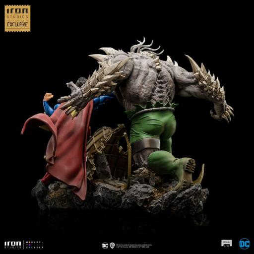 Figura Superman vs Doomsday Exclusive DC Comics Iron Studios 30 cm [7]