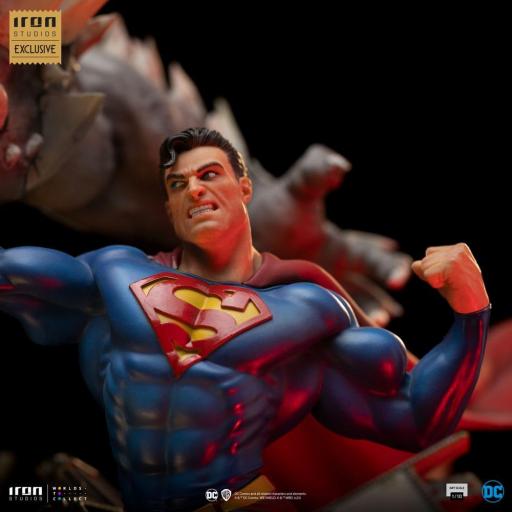 Figura Superman vs Doomsday Exclusive DC Comics Iron Studios 30 cm [2]