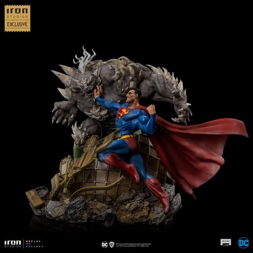 Figura Superman vs Doomsday Exclusive DC Comics Iron Studios 30 cm [5]