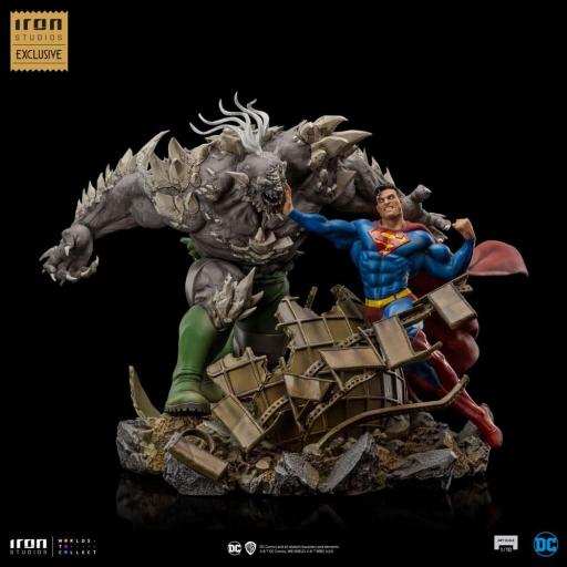 Figura Superman vs Doomsday Exclusive DC Comics Iron Studios 30 cm [1]