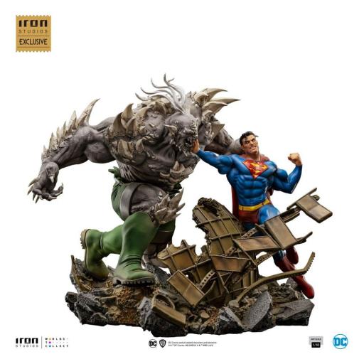 Figura Superman vs Doomsday Exclusive DC Comics Iron Studios 30 cm [0]