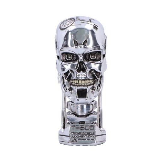 Figura Terminator T-800 Cabeza con Luz Nemesis Now 21 cm [2]
