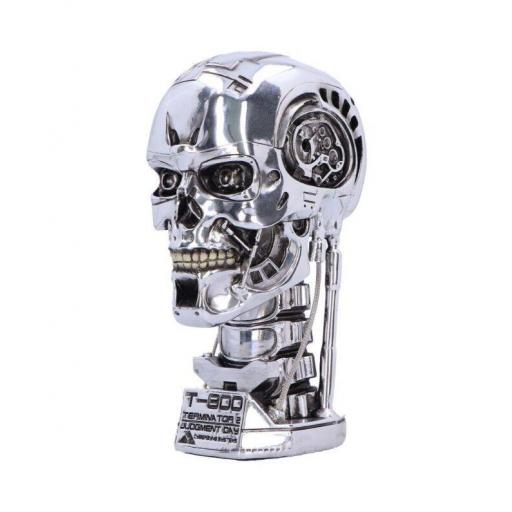 Figura Terminator T-800 Cabeza con Luz Nemesis Now 21 cm [4]