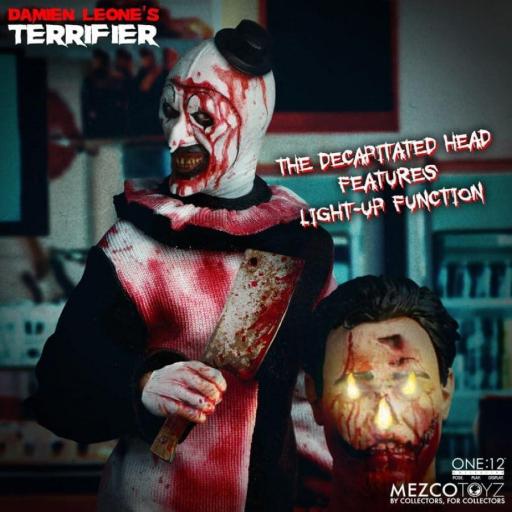 Figura Terrifier The Clown Collective Art One:12 Mezco Toyz 18 cm [3]