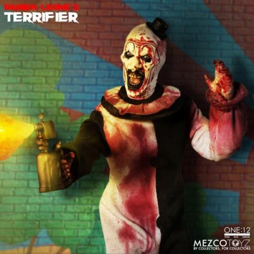 Figura Terrifier The Clown Collective Art One:12 Mezco Toyz 18 cm [5]