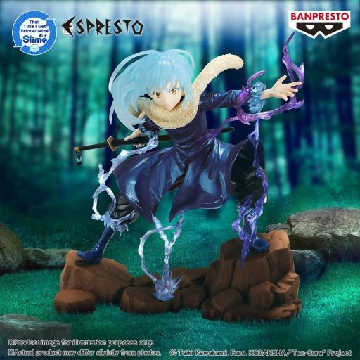 Figura That Time I Got Reincarnated as a Slime Rimuru Effect and Motions Banpresto 17 cm [5]