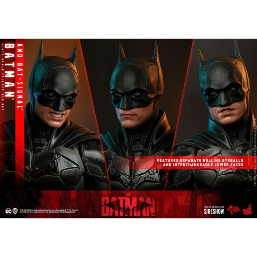 Figura The Batman with Bat-Signal Movie Masterpiece Hot Toys 31 cm [6]