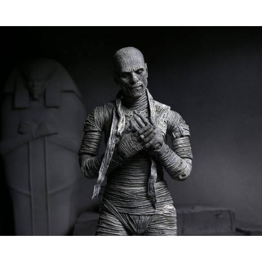 Figura The Mummy Black & White Universal Monsters NECA 18 cm [2]