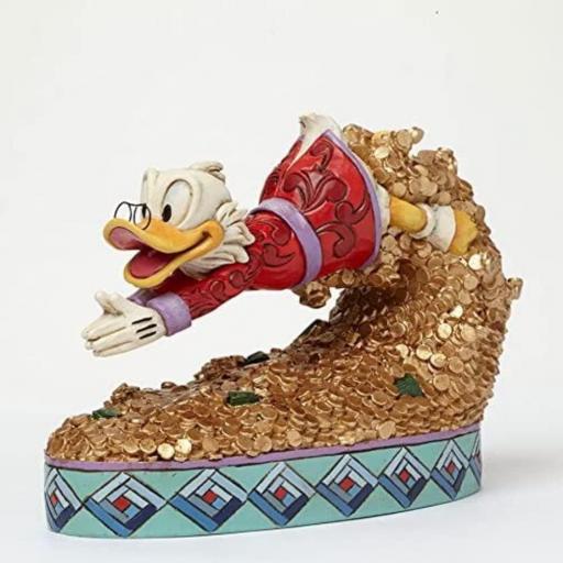Figura Tío Gilito Nadando en Dinero Disney Enesco 12 cm [0]