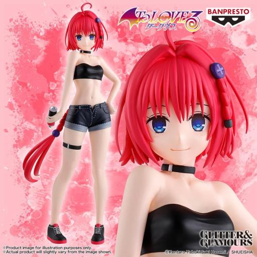 Figura To LOVEru Darkness Mea Kurosaki Glitter and Glamorous Banpresto 22 cm
