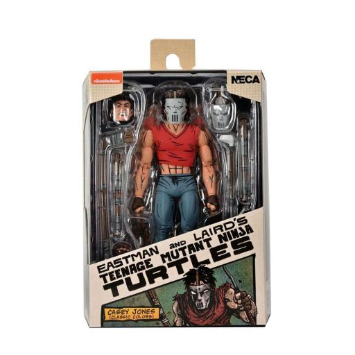 Figura Tortugas Ninja Casey Jones Camisa Roja Mirage Comics NECA 18 cm [7]