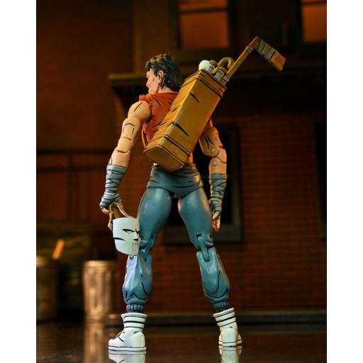 Figura Tortugas Ninja Casey Jones Camisa Roja Mirage Comics NECA 18 cm [5]