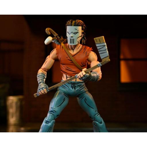 Figura Tortugas Ninja Casey Jones Camisa Roja Mirage Comics NECA 18 cm [1]