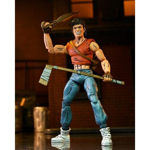 Figura Tortugas Ninja Casey Jones Camisa Roja Mirage Comics NECA 18 cm [4]