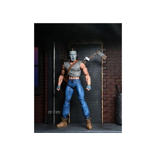 Figura Tortugas Ninja Casey Jones Mirage Comics NECA 18 cm