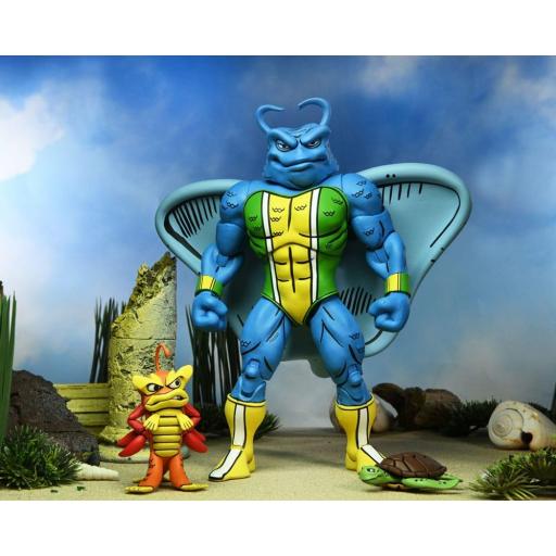 Figura Tortugas Ninja Man Ray Archie Comics NECA 18 cm