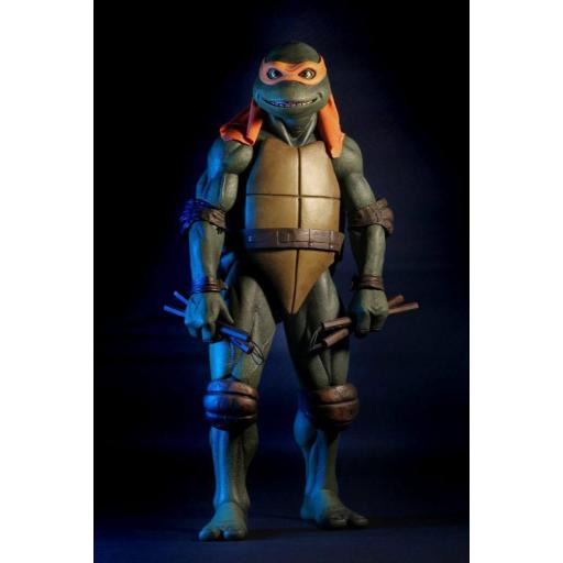 Figura Tortugas Ninja Michelangelo 1990 NECA 42 cm [1]