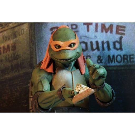 Figura Tortugas Ninja Michelangelo 1990 NECA 42 cm [2]