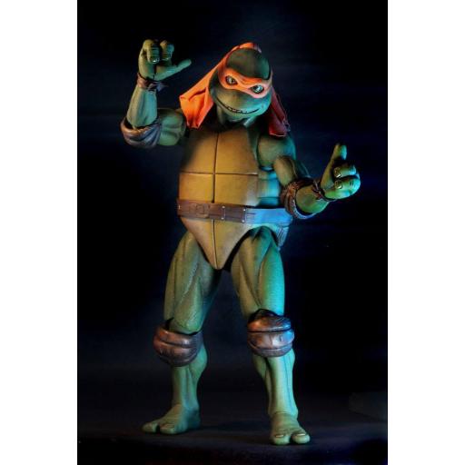 Figura Tortugas Ninja Michelangelo 1990 NECA 42 cm [3]
