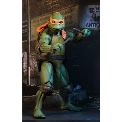 Figura Tortugas Ninja Michelangelo 1990 NECA 42 cm [4]