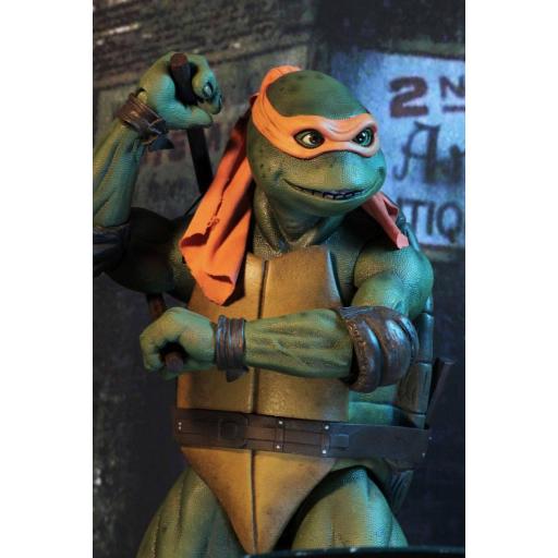 Figura Tortugas Ninja Michelangelo 1990 NECA 42 cm [5]