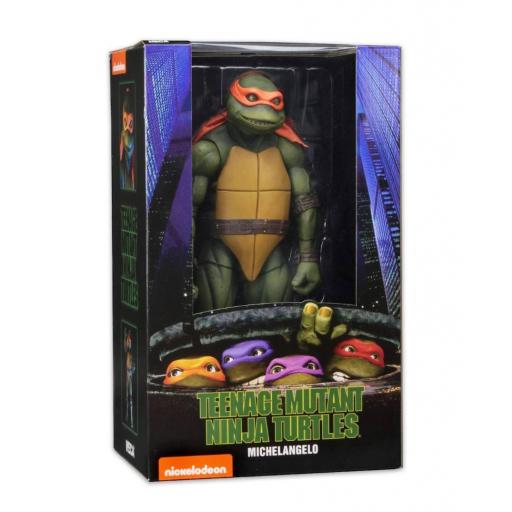 Figura Tortugas Ninja Michelangelo 1990 NECA 42 cm [6]