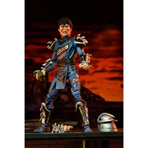 Figura Tortugas Ninja Shredder Battle Damaged Mirage Comics NECA 18 cm [4]