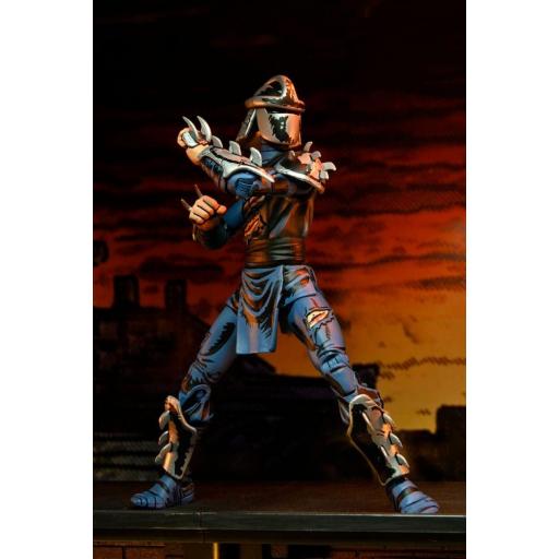 Figura Tortugas Ninja Shredder Battle Damaged Mirage Comics NECA 18 cm [3]