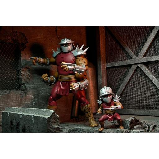 Figura Tortugas Ninja Shredder Clone & Mini Shredder Deluxe Mirage Comics NECA 18 cm [3]