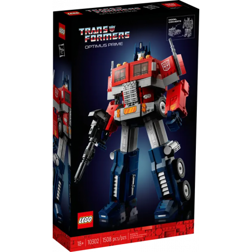 Figura Transformers Optimus Prime Set construcción LEGO 35 cm