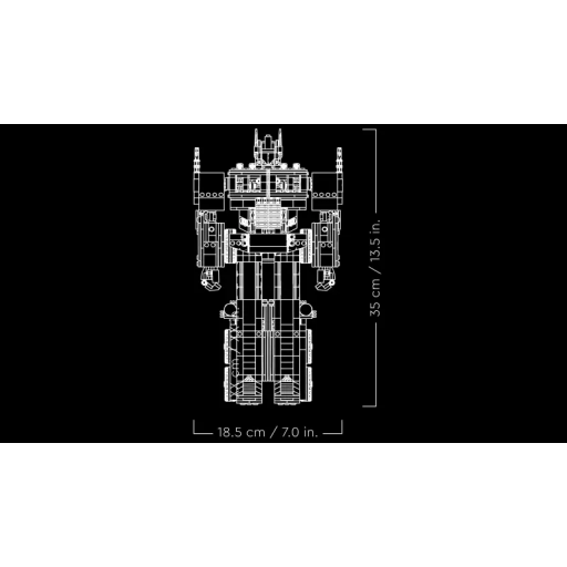 Figura Transformers Optimus Prime Set construcción LEGO 35 cm [5]