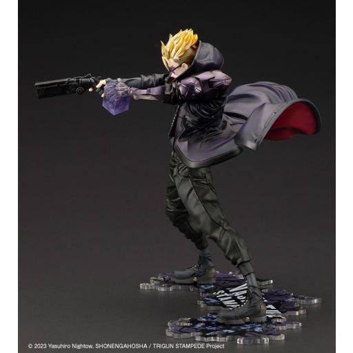 Figura Trigun Stampede Vash The Gunman in Black Ver. ARTFXJ Kotobukiya 22 cm [5]