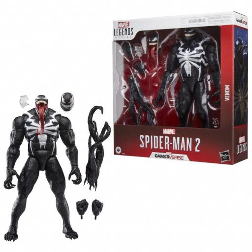 Figura Venom Spider-Man 2 Gamerverse Marvel Legends Hasbro 26 cm [5]