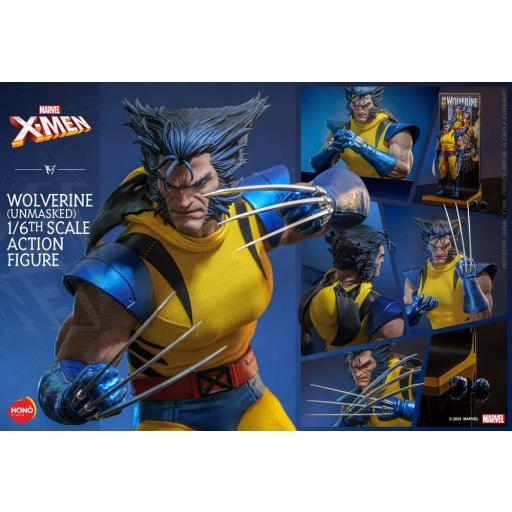 Figura X-Men Wolverine Unmasked Marvel Hono Studio 28 cm [7]