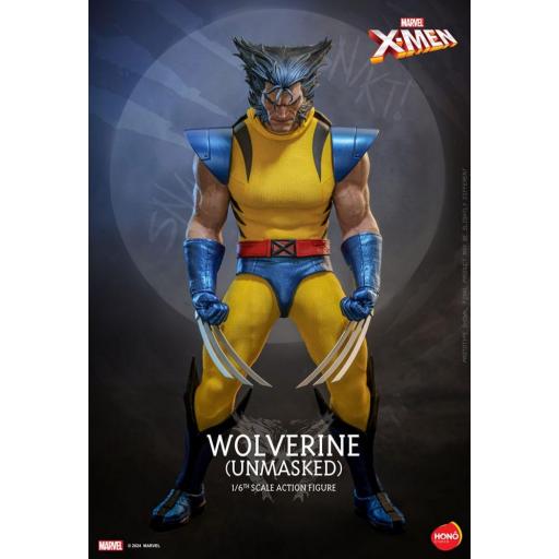 Figura X-Men Wolverine Unmasked Marvel Hono Studio 28 cm [0]