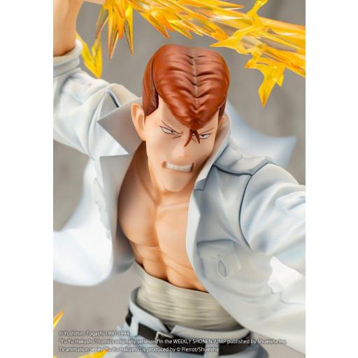 Figura Yu Yu Hakusho Kazuma Kuwabara Ver. 2 ARTFXJ Kotobukiya 25 cm [4]