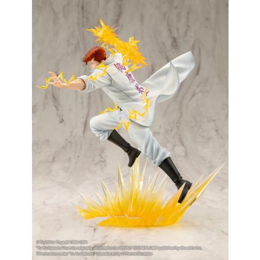 Figura Yu Yu Hakusho Kazuma Kuwabara Ver. 2 ARTFXJ Kotobukiya 25 cm [6]